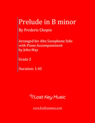 Prelude in B minor EPRINT cover Thumbnail